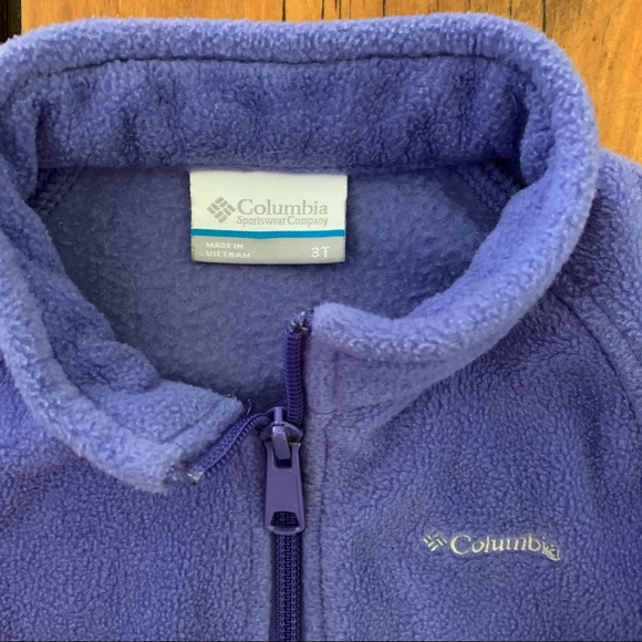 3t columbia fleece jacket